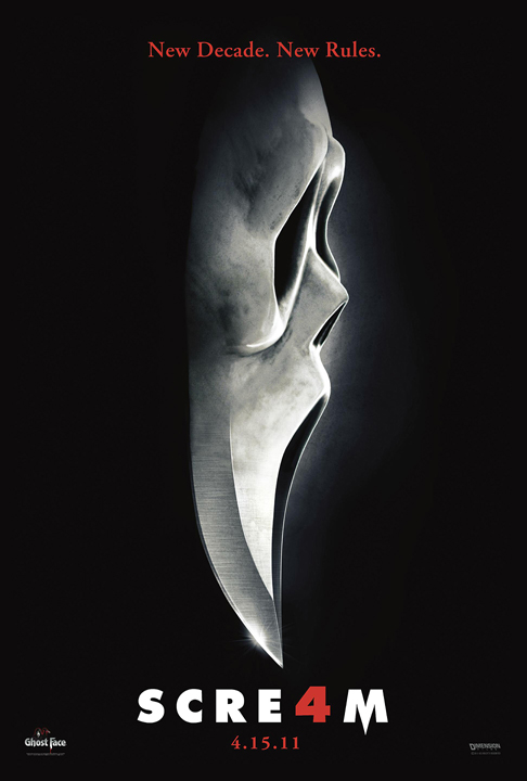 Scre4m Ghostface Poster New Scream Poster